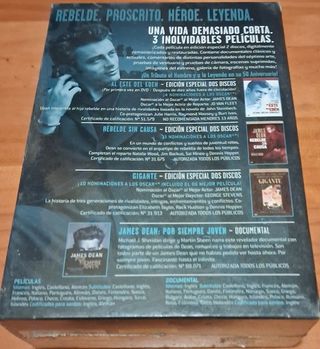 James Dean Filmografía Completa DVD