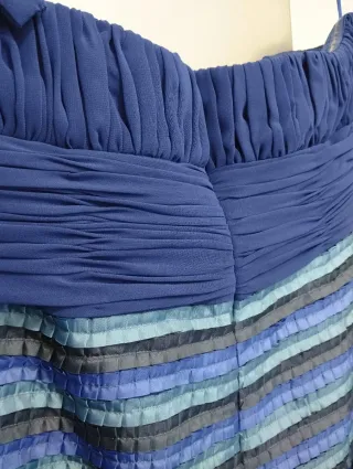 Vestido fiesta palabra de honor Carla Ruiz