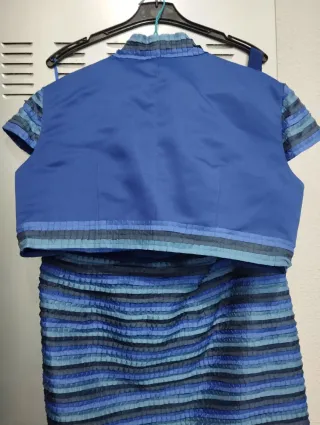 Vestido fiesta palabra de honor Carla Ruiz