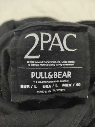 Sudadera Tupac California Love Negra