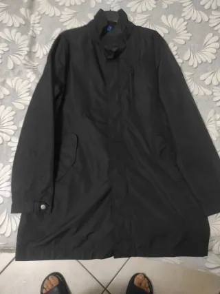 Trench OVS Uomo Nero Taglia M