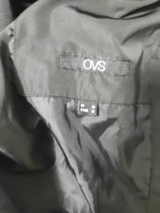 Trench OVS Uomo Nero Taglia M