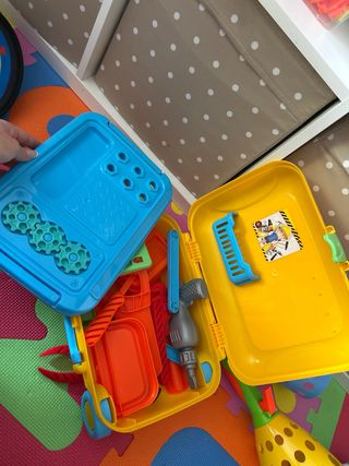 Maletín de herramientas para niños