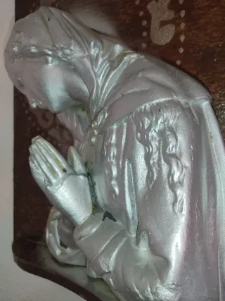 Talla madera Virgen María principios siglo XX