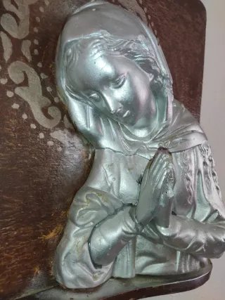 Talla madera Virgen María principios siglo XX