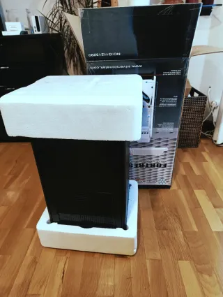 Chasis Silverstone Fortress MATX y PC i3, 8gb, etc