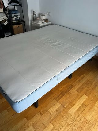 Colchón Vesteröy + Base Bräsoy Ikea
