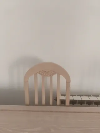 Mesa comedor extensible con 6 sillas madera