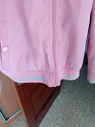 Chaqueta Bomber Rosa TEX