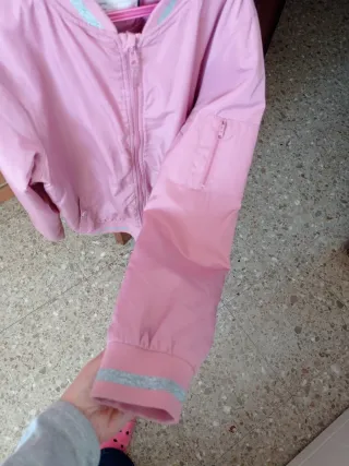 Chaqueta Bomber Rosa TEX