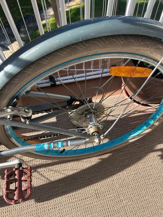 Bici niña B-Twin gris