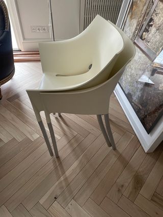 Coppia di sedie Kartell Beige in plastica modello Dr.No