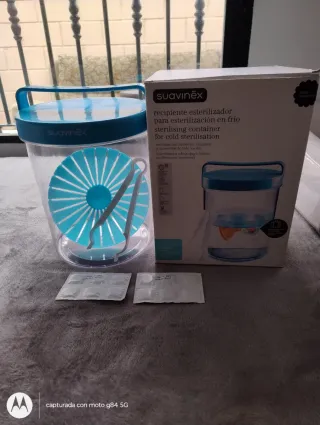 Suavinex Recipiente Esterilizador Frío