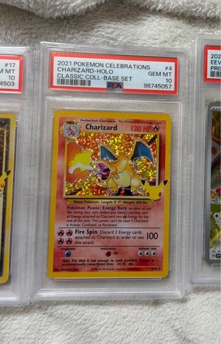 Charizard Holo 2021 PSA 10 Gem Mint Celebrations