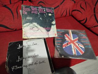 3 Vinilos Rolling Stones y Mick Jagger
