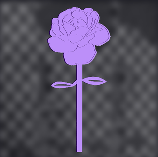 41.Rosa San Valentín 3D