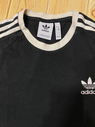 T-shirt Adidas Originals nera cotone M