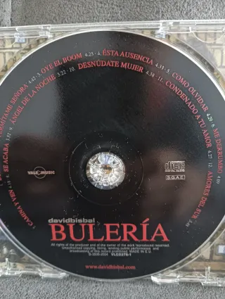 CD Buleria David Bisbal Original