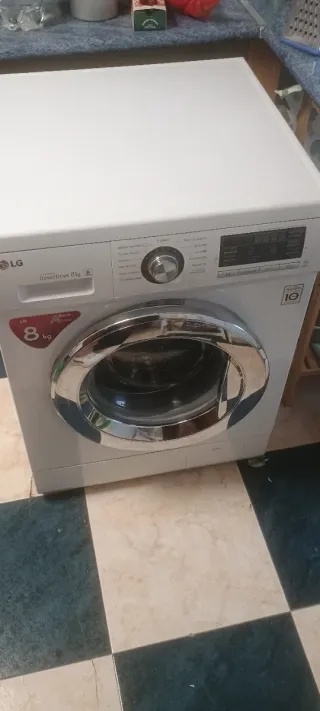 Lavadora LG F1496TDWA3 8kg