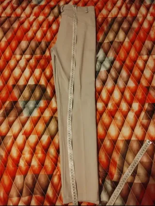 Pantaloni donna beige