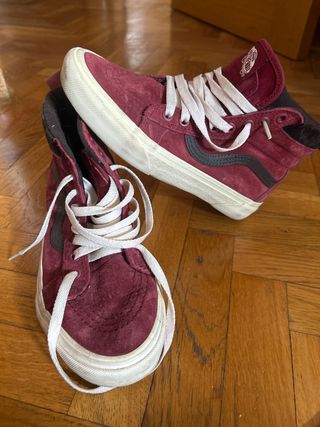 Zapatillas Vans Granate Talla 36