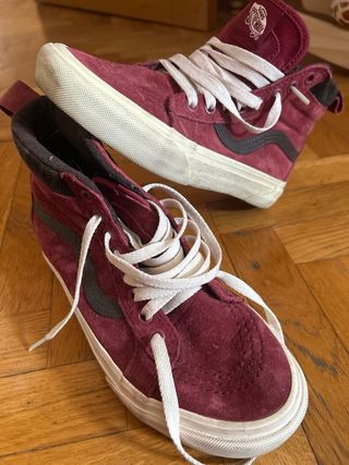 Zapatillas Vans Granate Talla 36