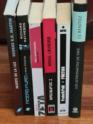 Lote 6 libros Ciencia-ficción