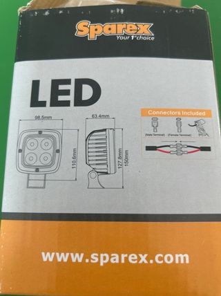 Foco LED Sparex 2500 lúmenes