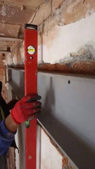 Paleta ,pared de piedra ,gero ,reformas en general