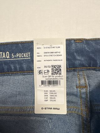 Pantalones G-Star RAW D-Staq S-Pocket