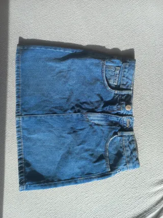 Falda tejana azul Easy wear