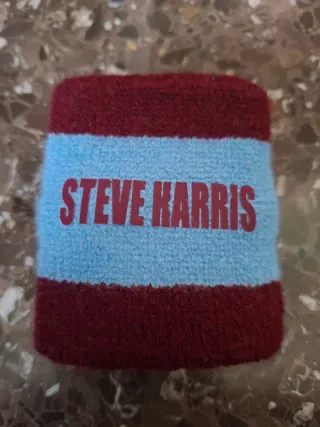 Muñequera Steve Harris Iron Maiden