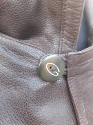 Giacca in pelle Gant marrone