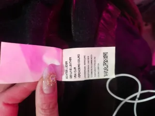 Giacca in pelle Gant marrone