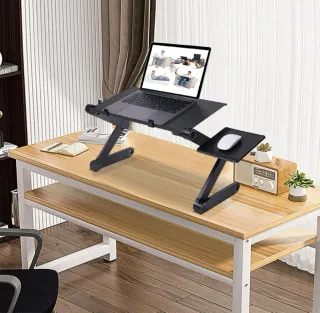 Tavolino per laptop regolabile, tavolo pc computer