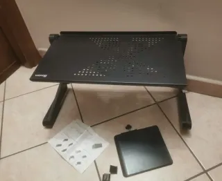 Tavolino per laptop regolabile, tavolo pc computer