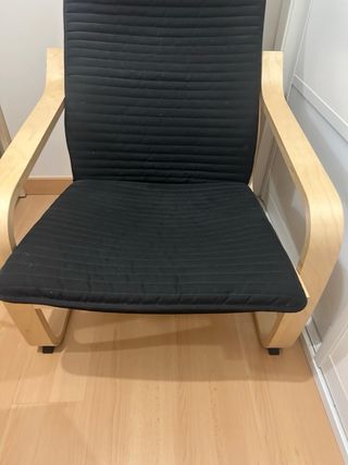 Sillón POÄNG Ikea Madera Negro