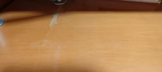 Mueble de salón madera y cristal