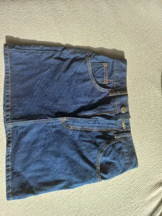 Falda tejana azul oscuro  NUEVA