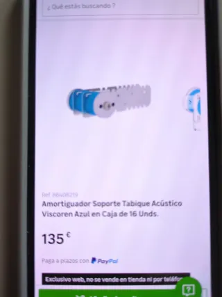 Soporte Tabique Acústico Metalfase