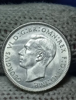 Moneta Australia 1943 Argento