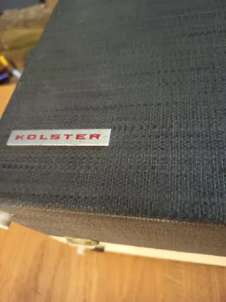 Giradischi vintage Kolster portatile