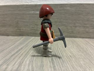Playmobil Aldeano Minero Belén Granja