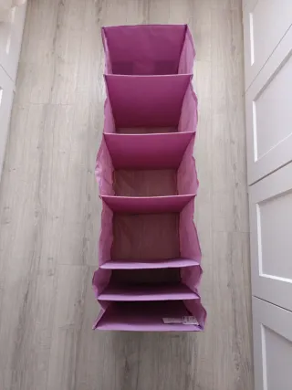 Organizador de tela IKEA Skubb morado