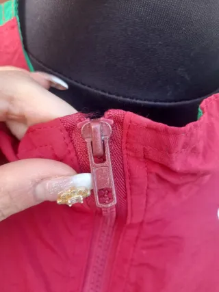 Giacca Supreme Rossa e Verde