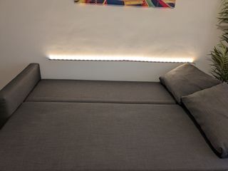 Sofá-cama IKEA FRIHETEN gris