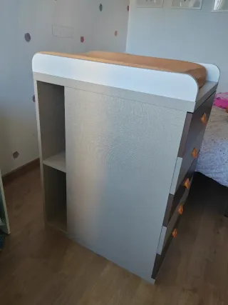 Cambiador bebé con funda
