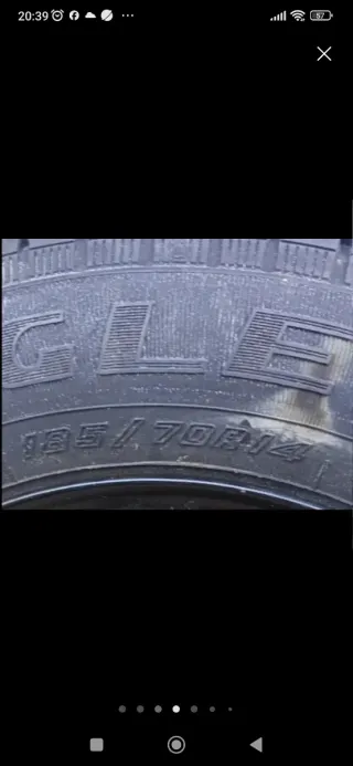 Rueda Coche 185/70 R14