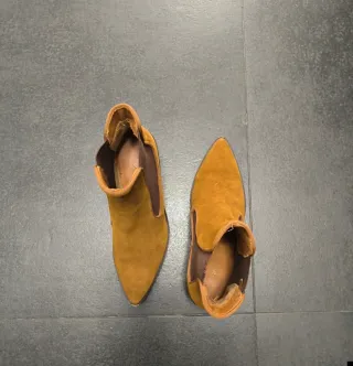 Botines Camel Suede Talla 40