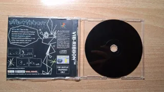 Vib-Ribbon PS1 Promo Rara PAL